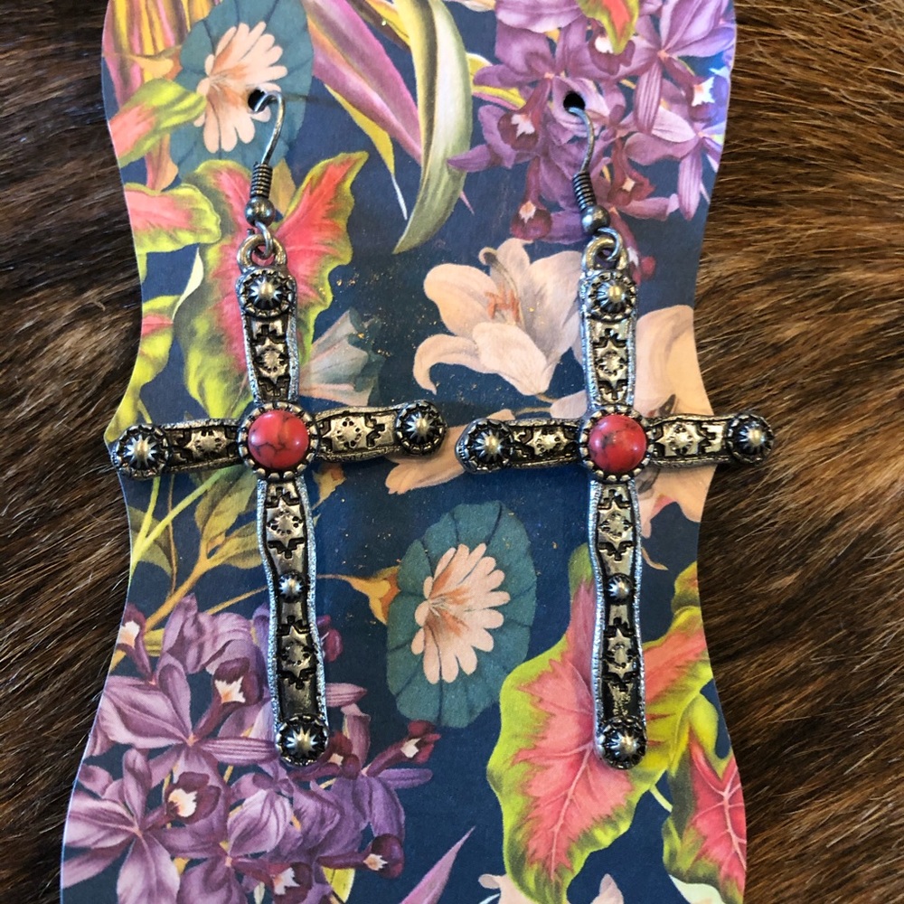 Cross Earrings